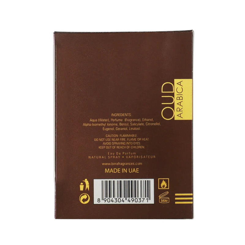 BIRRA OUD ARABICA EDP PREMIUM PARFUM (50ML)