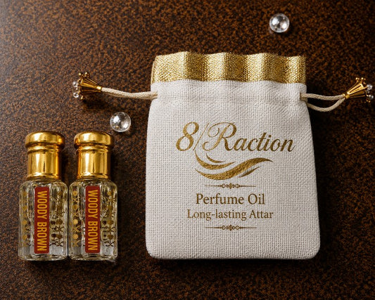 Woody Brown Attar Oil 6ml+6ml=12ml