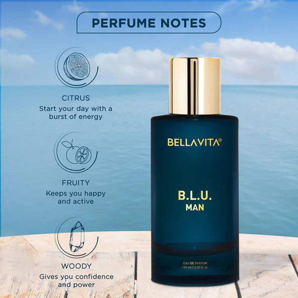 BELLAVITA BLU Man Perfume - 100ml