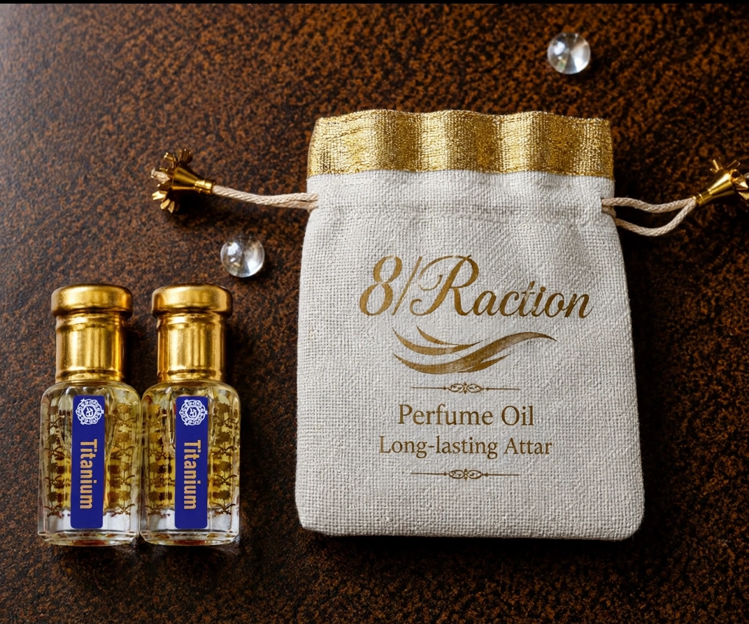 Titanium Attar Oil 6ml+6ml=12ml