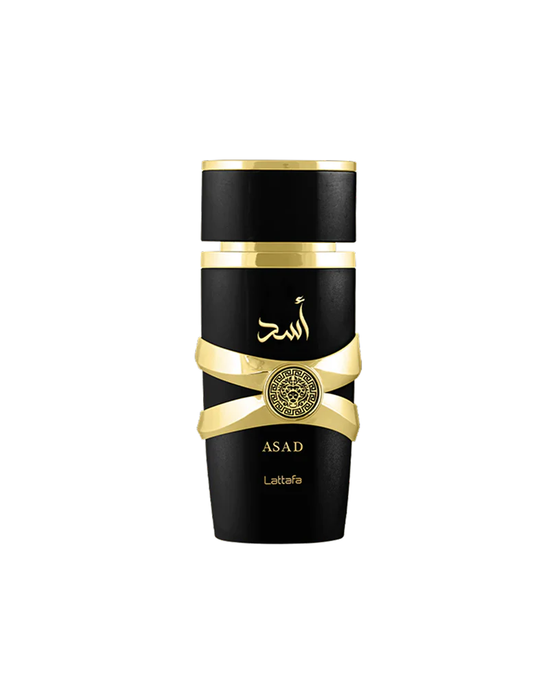 LATTAFA  ASAD BLACK MAN EDP PARFUM (100ML)