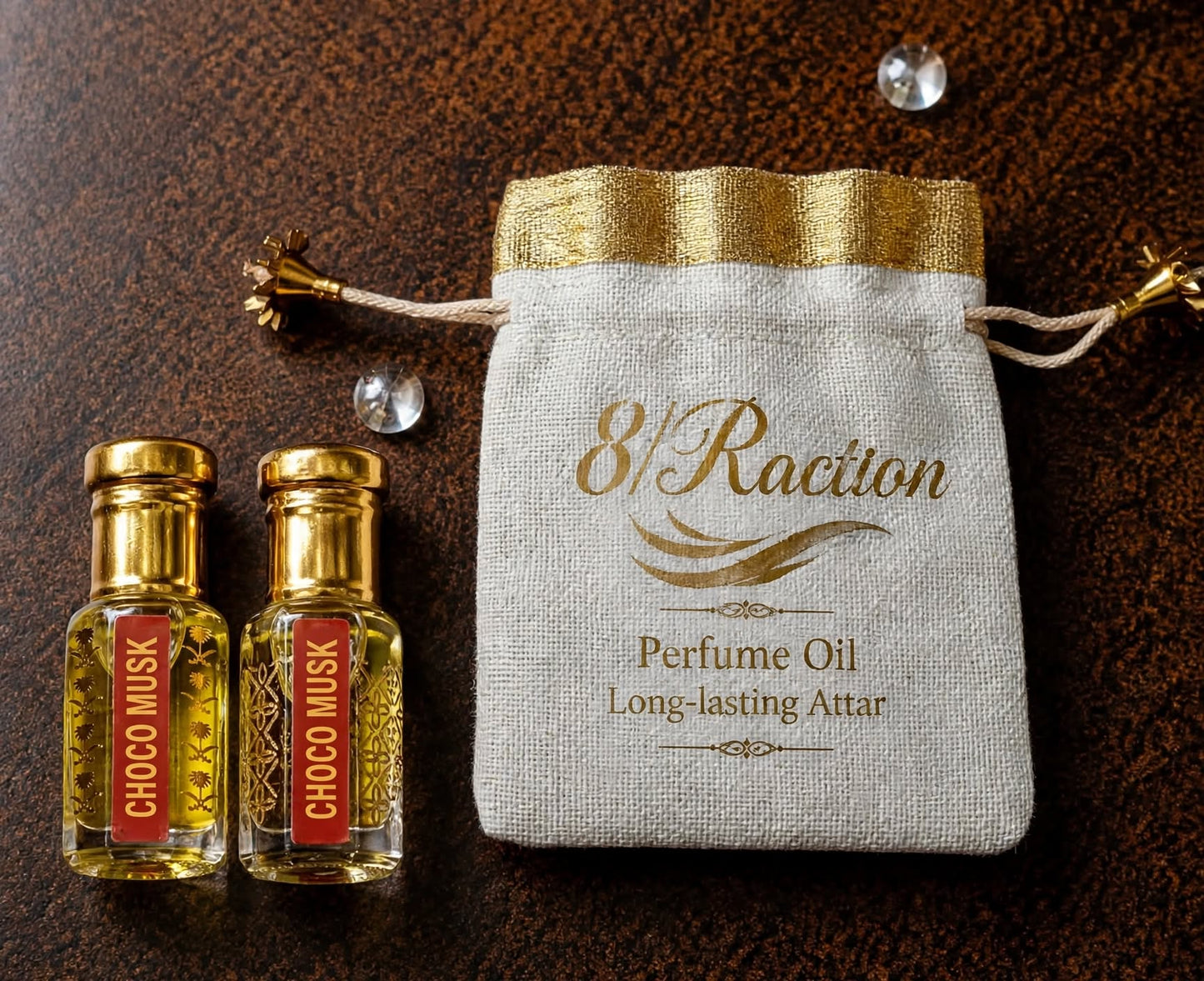 Choco Musk Attar Oil 6ml+6ml=12ml